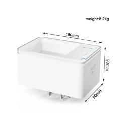 Alimentador automático de peixes digital inteligente com temporizador, LED Aquarium Tanque, Food Dispenser, Pet Feeding, 500ml - Image 6