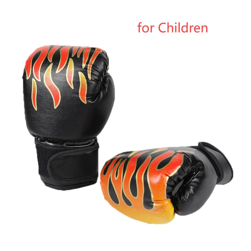 Luvas de Boxe PU para Adultos e Crianças, Fighting Kick, Karatê, Muay Thai, Treinamento, Treino, Kickboxing, Taekwondo, Luvas - Image 1