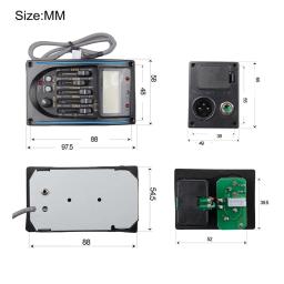 LC-5 Captador de guitarra para guitarra acústica, 5 bandas, equalizador pré-amplificador EQ com sintonizador digital, instrumentos Pegar, peças de guitarra, 10pcs - Image 6