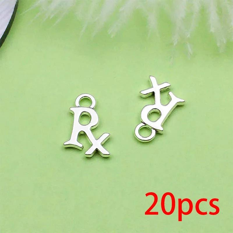 Liga Médica Ferramenta Encantos, Pingentes para Colar DIY e Pulseira, Jóias Fazendo Acessórios, Médico e Enfermeiro, 20 PCs, 21PCs - Image 1