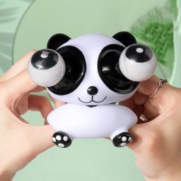 Pop Eye Panda Squeeze Toy para Crianças, Design Criativo, Música Pinch Puzzle, Brinquedo Alívio do Estresse, Truque Engraçado, Besouro Olho Arogly, Novo Presente - Image 3