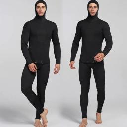 Roupa de mergulho 3mm de mergulho de duas peças ao ar livre quente à prova dwaterproof água traje de surf - Image 5