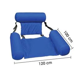 Colchão inflável flutuante para piscina, brinquedos esportivos, cadeira de relaxamento para adultos - Image 2