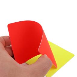 25UC Redness Yellow Referee Penalty Cards Cartão futebol Cartão árbitro jogo futebol - Image 4