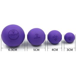 Portátil Borracha Fascia Massagem Bola, Fisioterapia Bola, Lacrosse Bola, Relaxamento Muscular, Alívio Da Dor, Yoga Fitness, Relaxamento Muscular - Image 2