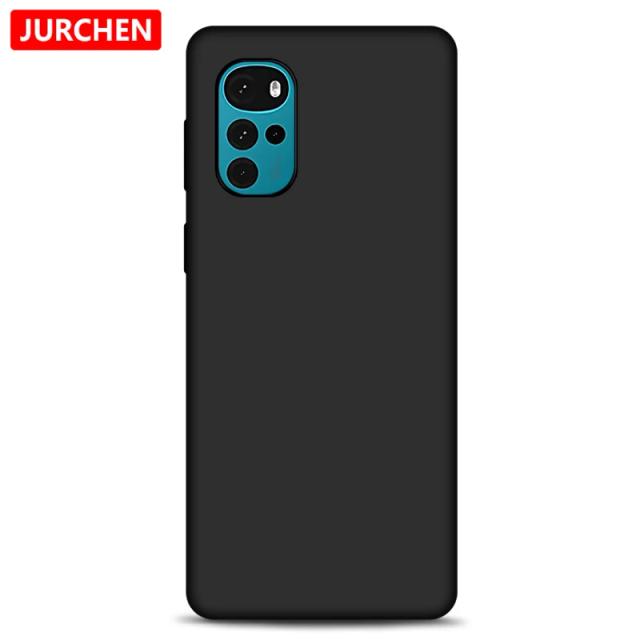 Capa de Silicone Fina e Estilizada para Motorola Moto G22 com Design de Gatos e Cães em Estilo de Desenho Animado