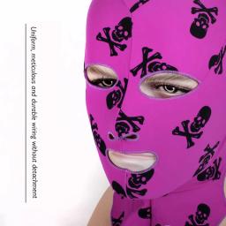 Proteção UV Impermeável Tampas de Natação, Máscara de Mergulho Protetor Solar, Respirador Unisex, Jellyfish Facekini Head Cover, Homens e Mulheres - Image 3