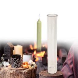 Molde de vela perfumada DIY, cilindro longo, artesanato artesanal, poste longo 3D, moldes de vela PC para decoração doméstica - Image 5