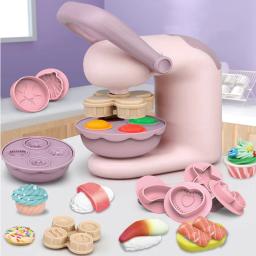 Lama colorida modelagem argila brinquedo para crianças, Crianças Pasta Maker Brinquedos, Lodo Criativo - Image 3