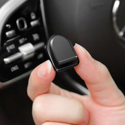 4pcs carro gancho organizador de armazenamento para cabo usb chave de fone de ouvido de armazenamento auto adesivo gancho de parede cabide auto prendedor clipe coisas - Image 6