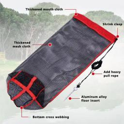 Redes de pesca para peixes, Invisível, Dobrável, Peixe pego na água, Redes, Carpa, Robalo, Resistente ao desgaste, Rede de pesca, Suprimentos de captura - Image 3