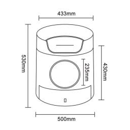 Caixa de areia para gatos multifuncional, para reduzir o espaço, com colcha reutilizável - Image 6