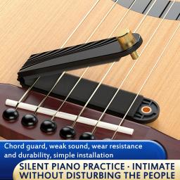 Silenciador de guitarra acústica clássica, Guitar Mute Pad, Instrumentos de Cordas Profissionais Peças Acessórios - Image 1