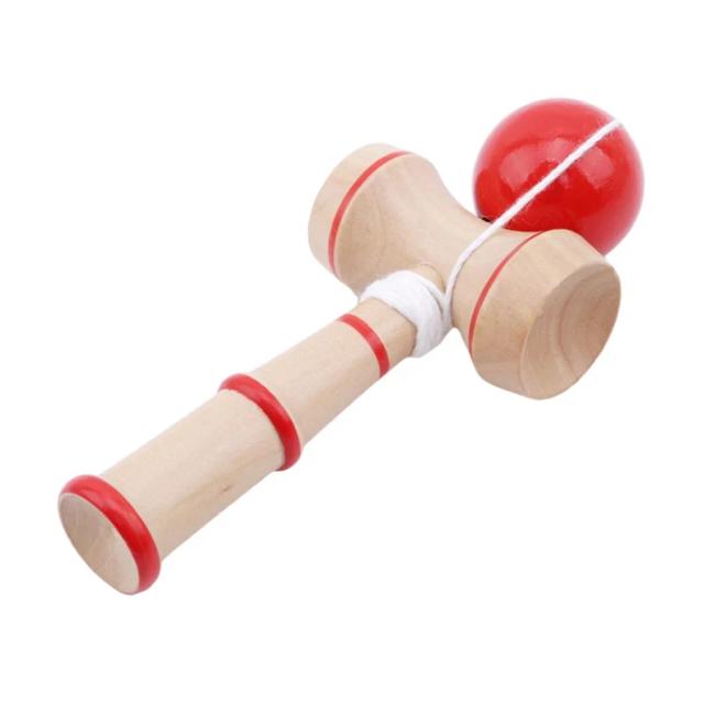 Madeira Kendama Jogo de Bola Tradicional Japonês Treinamento Mão Flexibilidade