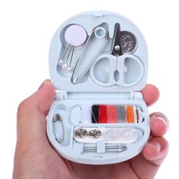 Mini Kits de Costura Portáteis para Trabalho Manual, Ferramentas De Costura, Kits, Tesoura, Botões, Pins, Caixa De Costura, Armazenamento, 1 Conjunto, Acessórios - Image 2