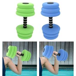 Halteres aquáticos para exercício aquático, Acessórios para treino com peso aquático, Barbell de natação, Ferramenta Fitness, Aeróbica Halteres para exercício aquático - Image 3