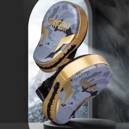 Alvo de mão curvo para boxe e muay thai, Treinamento Sanda, Equipamento de Fitness, Dedo de couro PU, 5 Dedo - Image 4