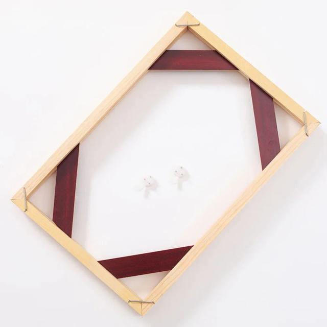 Quadro de Madeira DIY para Pinturas em Tela e Decoração de Casa