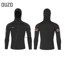 Terno de mergulho neoprene para homens e mulheres, jaqueta e calça de surf e pesca submarina, mantenha aquecido, subaquático, roupas kitesurf, wetsuit 1.5mm - Image 2