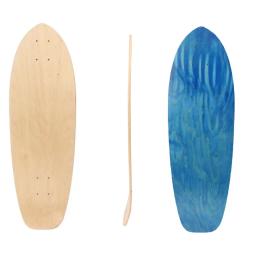 Terra prancha de surf deck treinamento de esqui placa hélice simulação prancha de skate treinamento profissional surfskate - Image 4