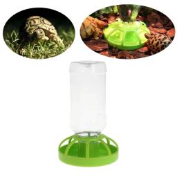 Réptil bebedor de água dispensador, tigela comida, alimentador lagarto, prato redondo, garrafa de bebida, flor de lótus, novo - Image 3