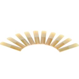 Ammoon-palhetas de bambu para saxofone, Eb, Alto, Sax Acessórios, 2.5, 3.0, 10 Pack Pieces - Image 4