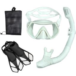 Snorkel Mergulho Máscara e Goggles Set para Adulto, Tubo De Natação, Unisex - Image 6