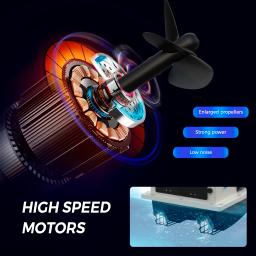 GPS RC Bait Boat, controle remoto sem fio, barco alimentador, navio com 4 recipientes, carga 2kg, 500m - Image 4