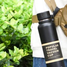 650ml 850ml 1100ml garrafa térmica dupla esporte de aço inoxidável vácuo balão de escalada ao ar livre fitness garrafa térmica copo de isolamento de chá - Image 6