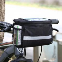 Saco portátil do guiador dianteiro da bicicleta, Sacos do ciclismo ao ar livre, Acessórios da bicicleta - Image 3