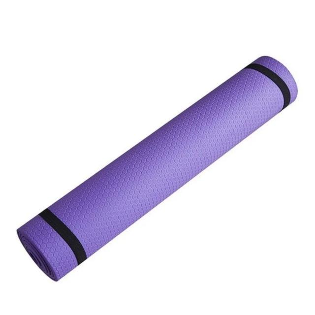 Tapete Antiderrapante de Espuma EVA para Conforto em Yoga, Pilates e Ginástica - Disponível em 3mm, 5mm e 6mm