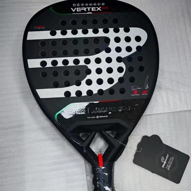 Raquete de Tênis Padel Profissional Fibra de Carbono Eva Leve
