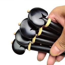 Ebony Rosewood Violoncelo String Tuning Pegs, Chaves Winder, Acessórios Peças, 4Pcs, 4Pcs - Image 6