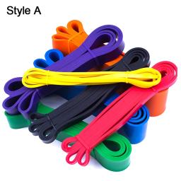 2 estilos de faixas de resistência, faixas de exercício, puxar para cima, faixas de levantamento de peso para homens e mulheres, treinamento fitness, treinos em casa - Image 3