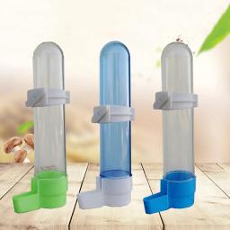 Alimentador automático plástico para pássaros estimação, papagaio, calopsita, bebedor água, dispensador tigela - Image 2