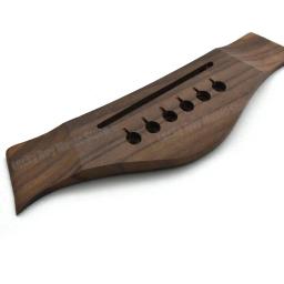 Guitarra acústica ponte de alta qualidade peças reposição madeira acessórios da guitarra rosewood - Image 5