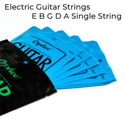 Cordas de guitarra elétrica e b g d uma única corda super leve calibre 009-042 orphee rx15 instrumento de cordas acessórios musicais - Image 1
