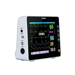 Monitor portátil multiparâmetro de sinais vitais para uso humano/veterinário, tela de 8 polegadas - Image 5