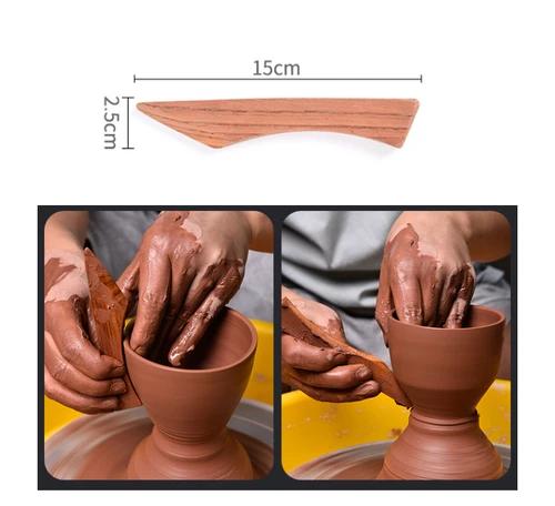 Ferramentas Manuais de Cerâmica: Escultura em Argila e DIY para Artesanato e Reparo