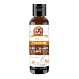 Oatmeal Perfume Pet Shower Gel, Cat and Dog Bathing Shampoo Desodorizante, Sabonete de banho, odor liberação fragrância, suavizar casaco, Pet Products, 200ml - Image 6