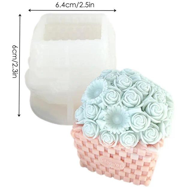 Moldes de Silicone 3D para Velas e Sobremesas: Faça Artesanato com Cera de Soja e Chocolate