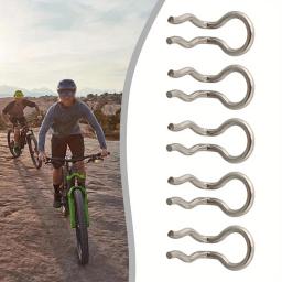 10 pçs bicicleta pinça de freio a disco clipes mola para shimano xt slx xtr fixação parafuso pinos primavera clipes acessórios da bicicleta - Image 1