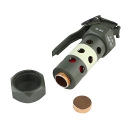 M84 Granada Metal Manequim Modelo, Tático Props Brinquedo, Paintball Acessórios, Guerra Jogo, Cosplay, CS, CF, CQB, Emersongear - Image 5