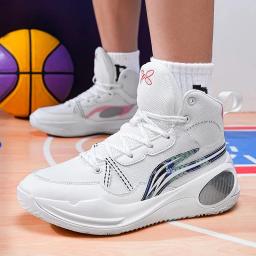 Tênis de basquete para homens e mulheres, designer de marca, cano alto, botas de basquete, moda, estilo de rua, calçados esportivos masculinos - Image 6