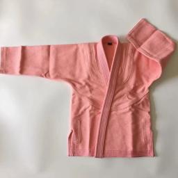 Quimono de luta MMA infantil, Jiu Jitsu Gi, roupas de artes marciais, uniformes rosa - Image 4