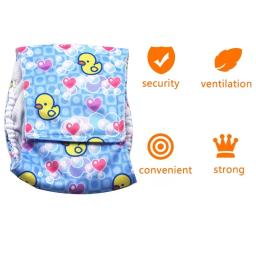 1pc ajustável dos desenhos animados animais de estimação fraldas do cão lavável masculino absorvente do cão calcinha do animal estimação shorts calças fisiológicas reutilizáveis - Image 5