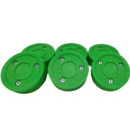 Puck verde hóquei no gelo, treinamento hóquei, rolo hóquei rua, dropshipping - Image 2