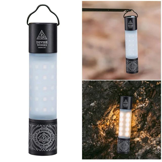 Lanterna Portátil Impermeável 2600mAh para Acampamento, Caminhadas e Viagens - Luz de Tenda IPX4