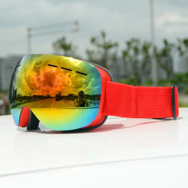Jsjm Óculos de Esqui Anti-nevoeiro UV400 para Esqui e Snowboard