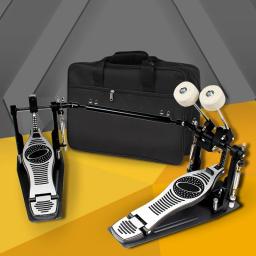 Kit de Pedal de Bateria Eletrônica com Pedal Duplo Tambor Pedal Prática de Ritmo Peças de Instrumento de Percussão Instrumento Musical - Image 2